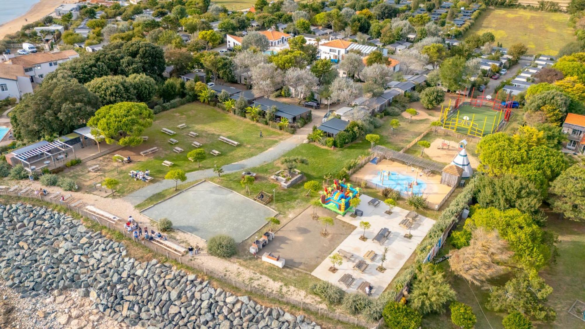 Camping Paradis 4 Etoiles A La Corniche La Rochelle Анґулін-сюр-Мер Екстер'єр фото